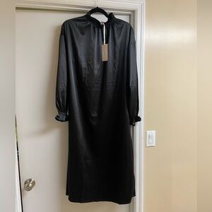 Gato Recato Black Attached Skirt Dress